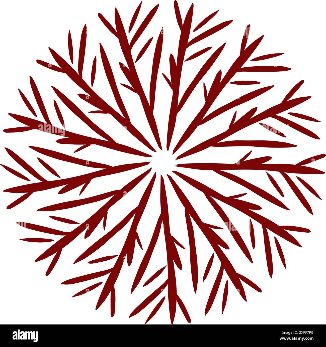 Illustration de conception tribale de couleur marron. Parfait pour tatouages, autocollants, icônes, logos, chapeaux, éléments de fond d'écran Illustration de Vecteur