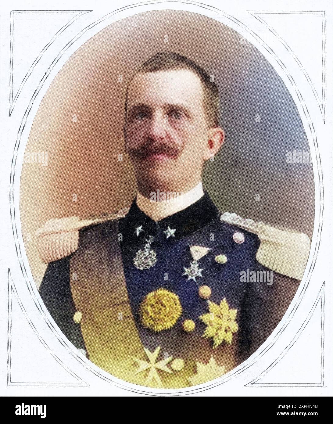 Viktor Emanuel III, 1869 bis 1947. König von Italien von 1900 bis 1946, Kaiser von Äthiopien von 1936 bis 1943 und König von Albanien von 1939 bis 19 Banque D'Images