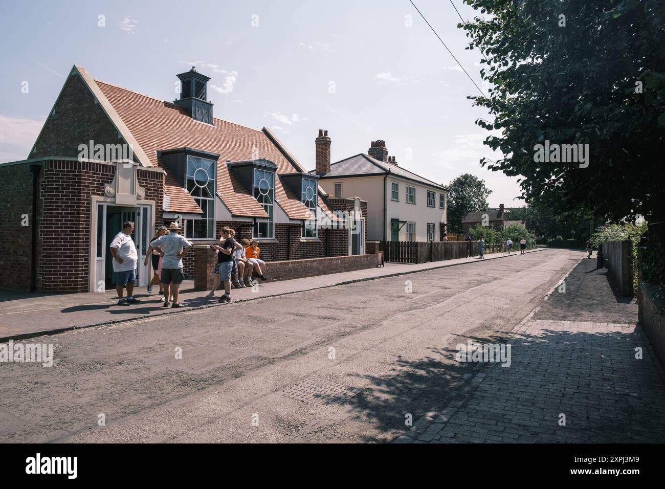 Vue du Black Country Living Museum, un musée qui recrée le mode de vie entre 1940 et 1960, à Birmingham le 6 août 2024 Royaume-Uni Banque D'Images