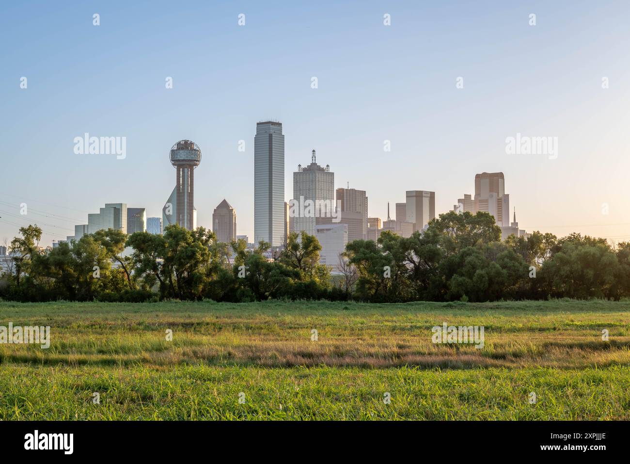 Skyline de Dallas Banque D'Images