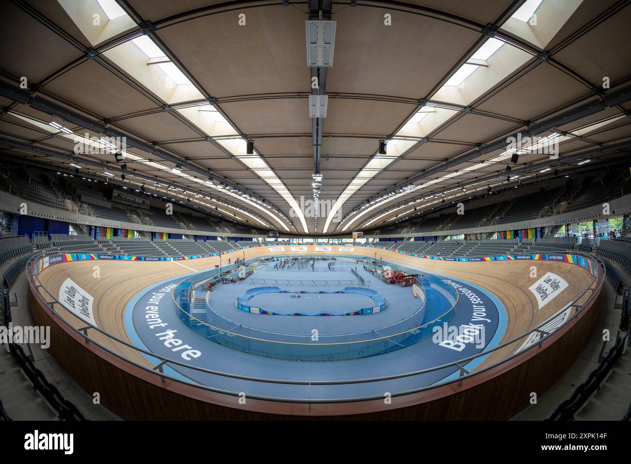 Vélodrome Lee Valley, Parc olympique de Londres Banque D'Images