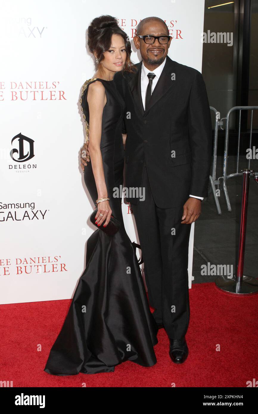 Forest Whitaker assiste à la première de « The Butler » au Ziegfeld Theater de New York. Banque D'Images