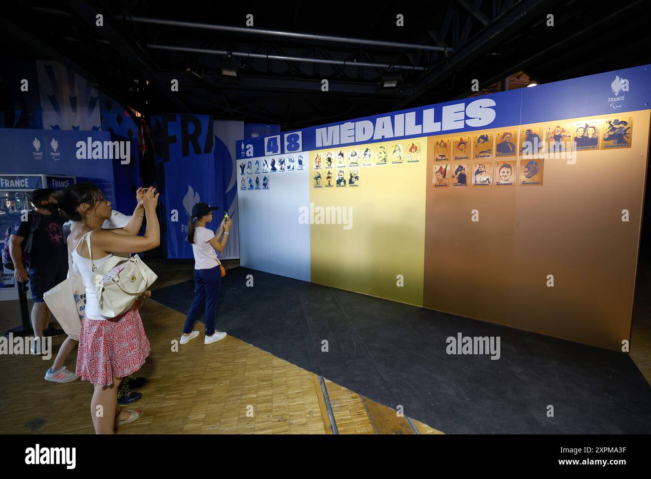 CLUB FRANCE OLYMPIQUE 2024 PARIS Banque D'Images