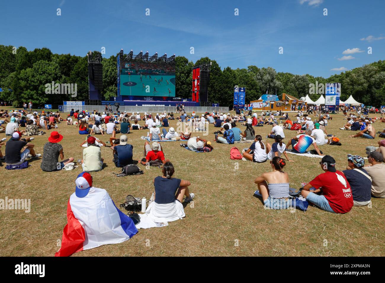 CLUB FRANCE OLYMPIQUE 2024 PARIS Banque D'Images