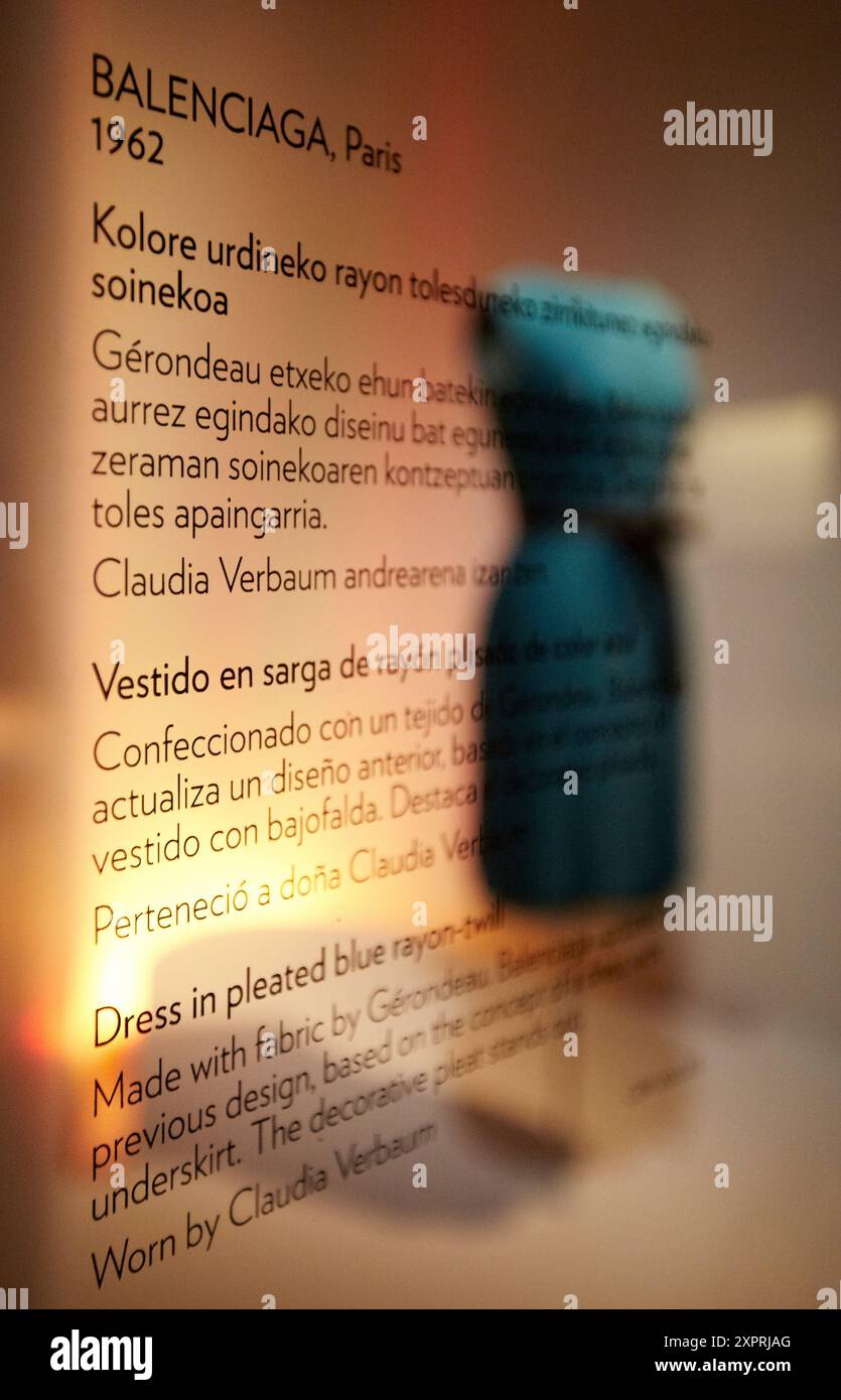 Museo Balenciaga, Cristobal Balenciaga Museoa, Getaria, Gipuzkoa, Euskadi, Espagne Banque D'Images