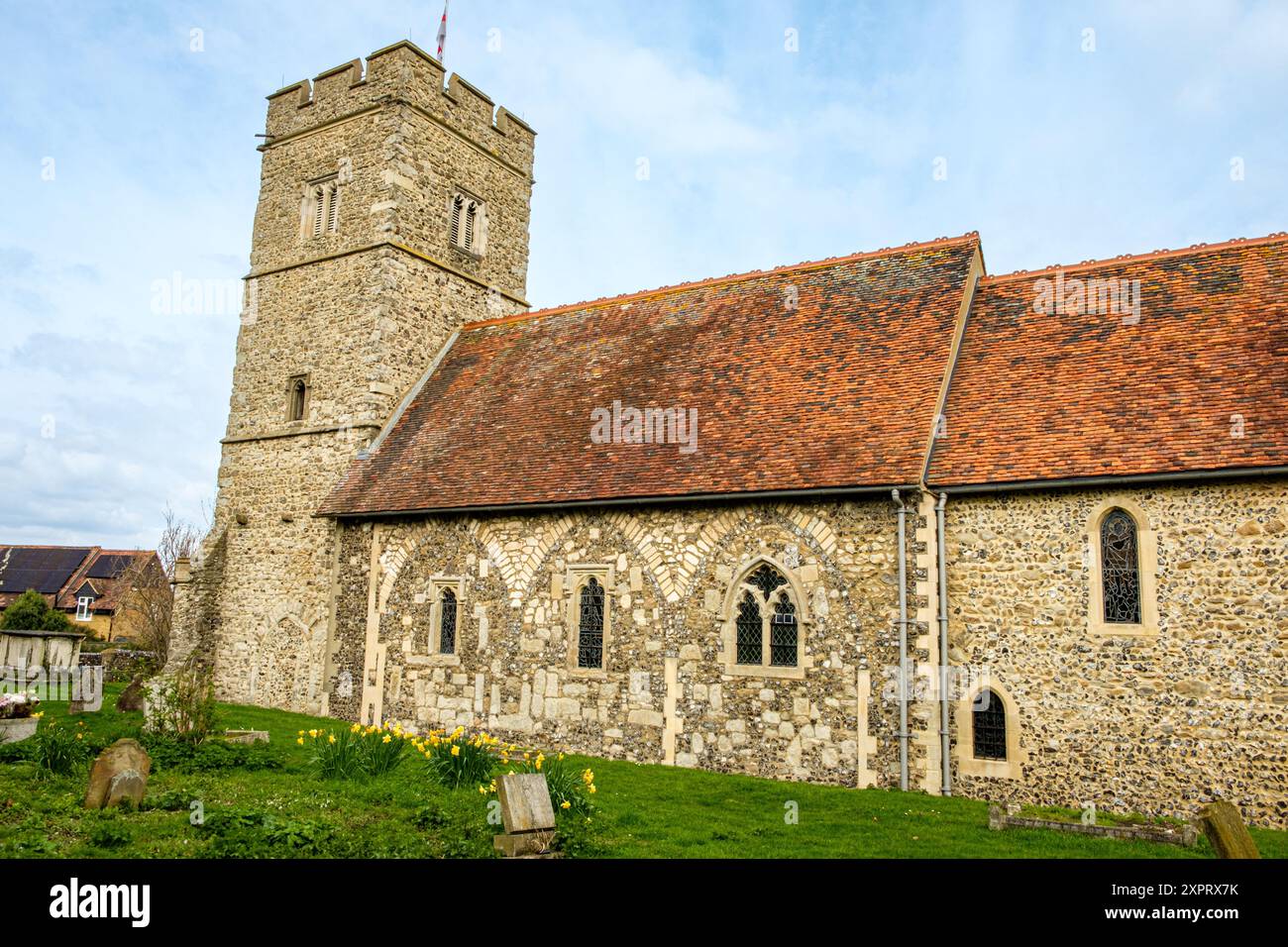 Église Sainte Marie la Vierge, Church Lane, Chalk, Kent Banque D'Images