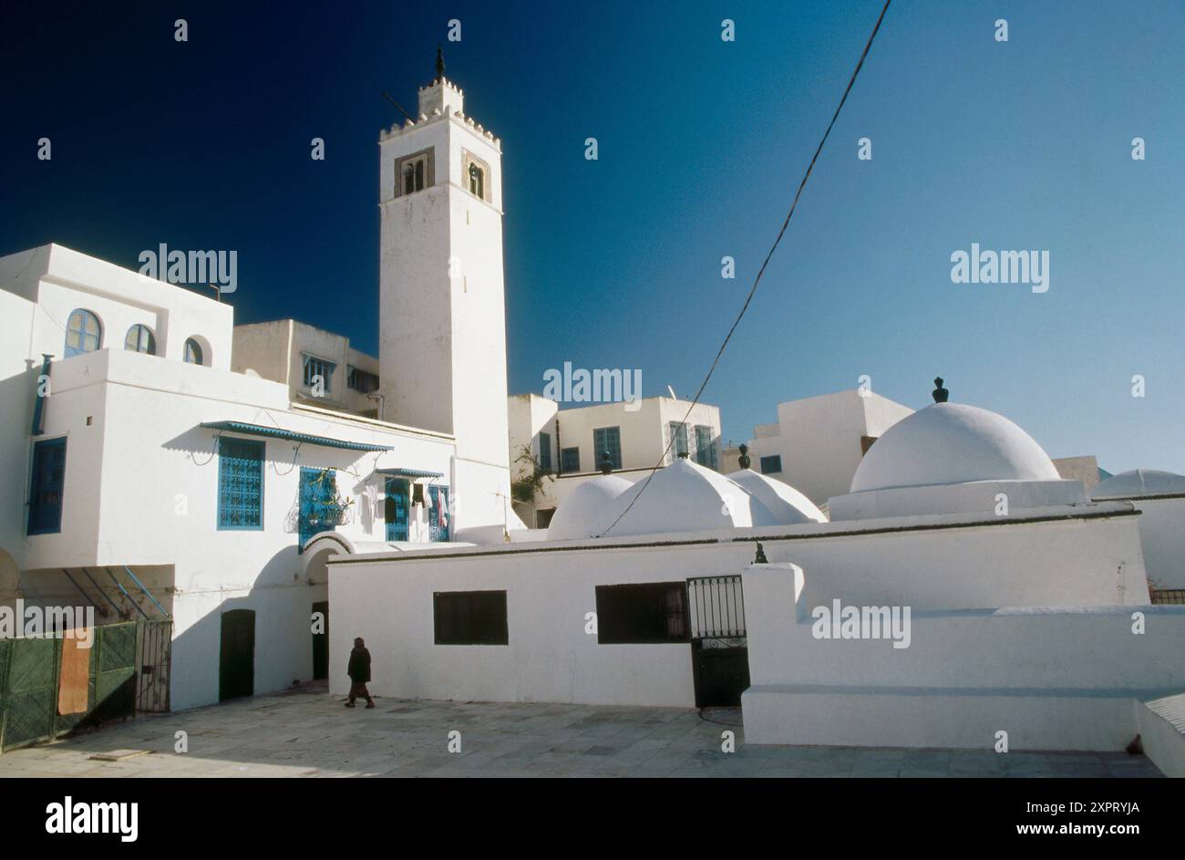 Mosquée. Sidi Bou Said. Tunisie Banque D'Images