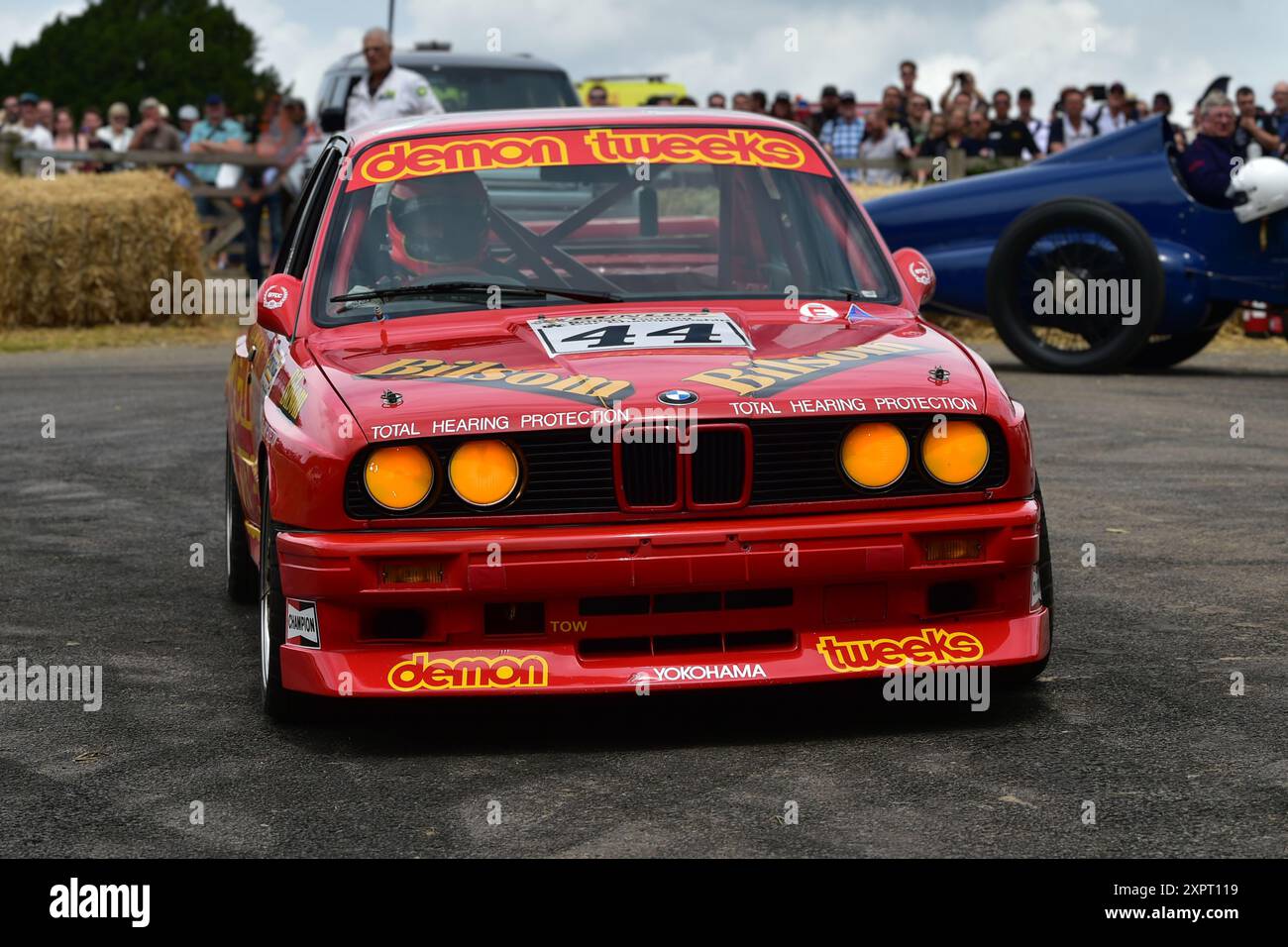 Jason Minshaw, BMW E30 M3, au début des années 1980, la quête d’une puissance moteur accrue dans toutes les formes de sport automobile s’est tournée vers la turbocompression, Horseless Banque D'Images