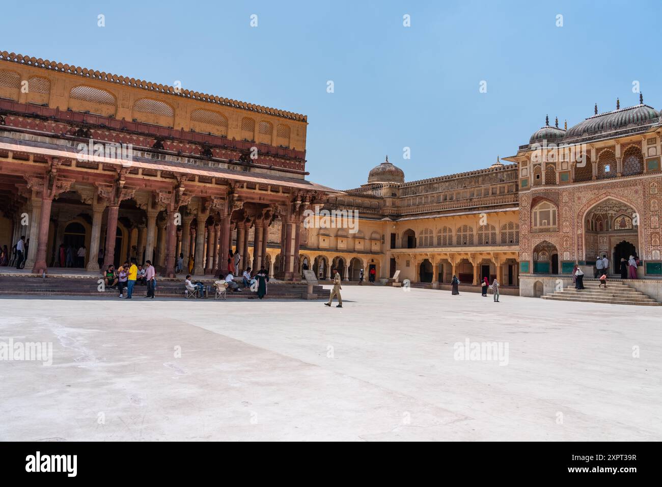 Amber Fort Rajasthan, Jaipur Inde Banque D'Images