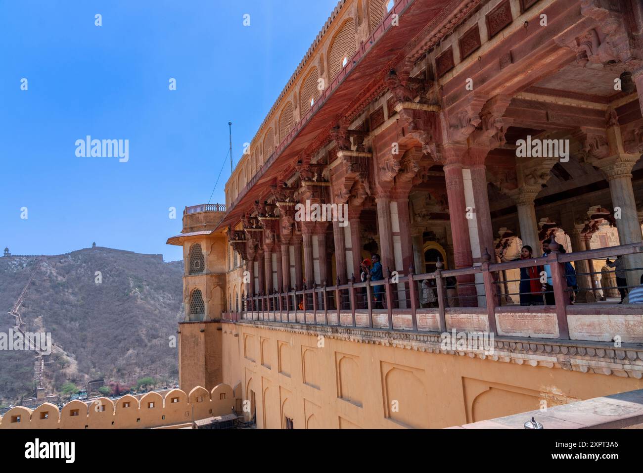 Amber Fort Rajasthan, Inde Banque D'Images