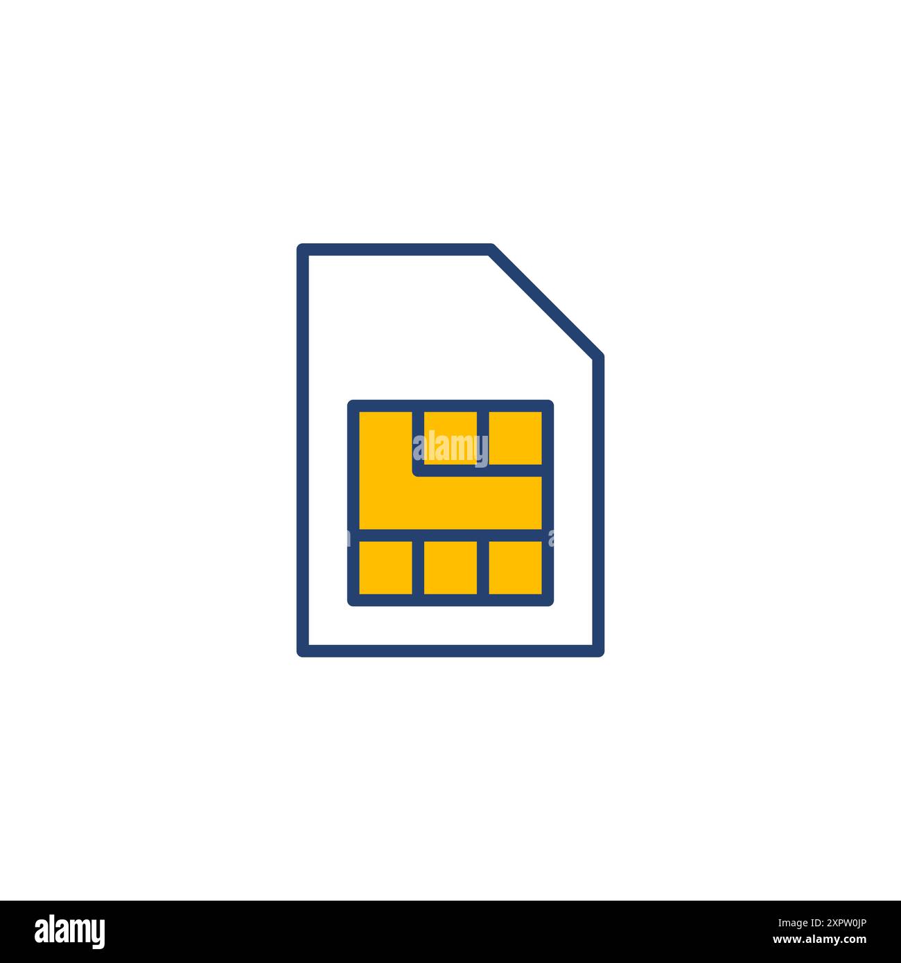 Vecteur d'icône de carte SIM. vecteur d'icône de double carte sim Illustration de Vecteur