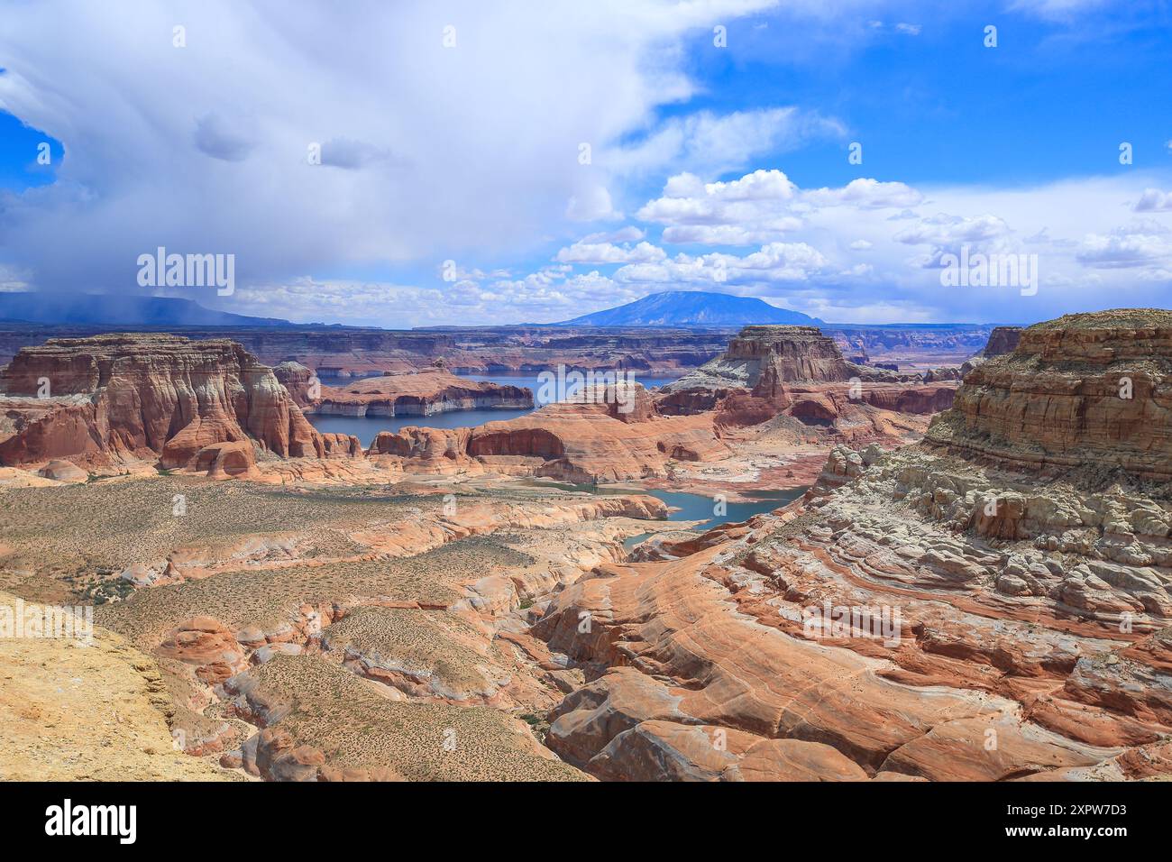 Alstrom point, Utah State-USA Banque D'Images
