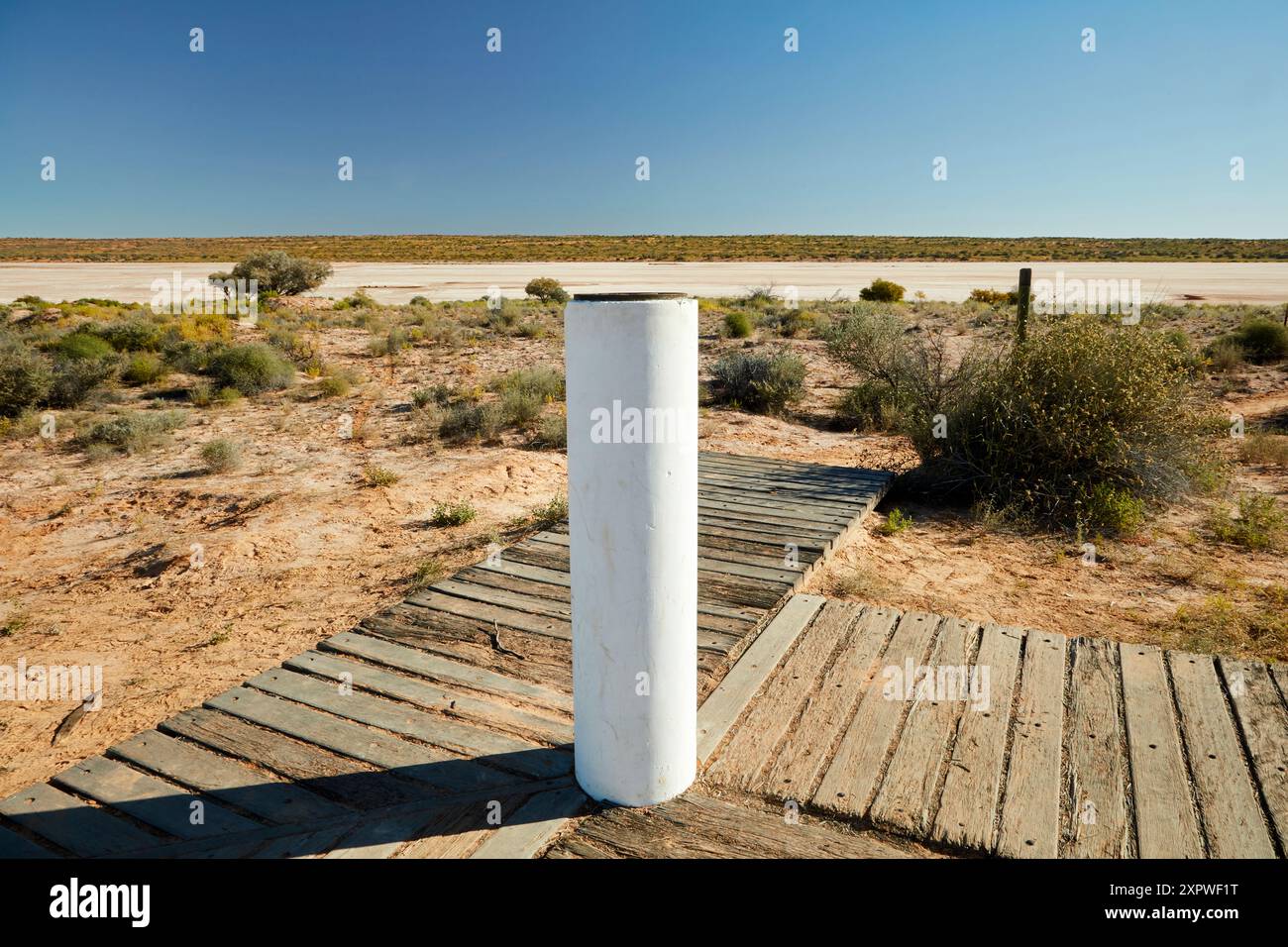 Poeppel Corner (frontière de l'État du Queensland, de l'Australie méridionale et du territoire du Nord), désert de Simpson, outback, Australie Banque D'Images