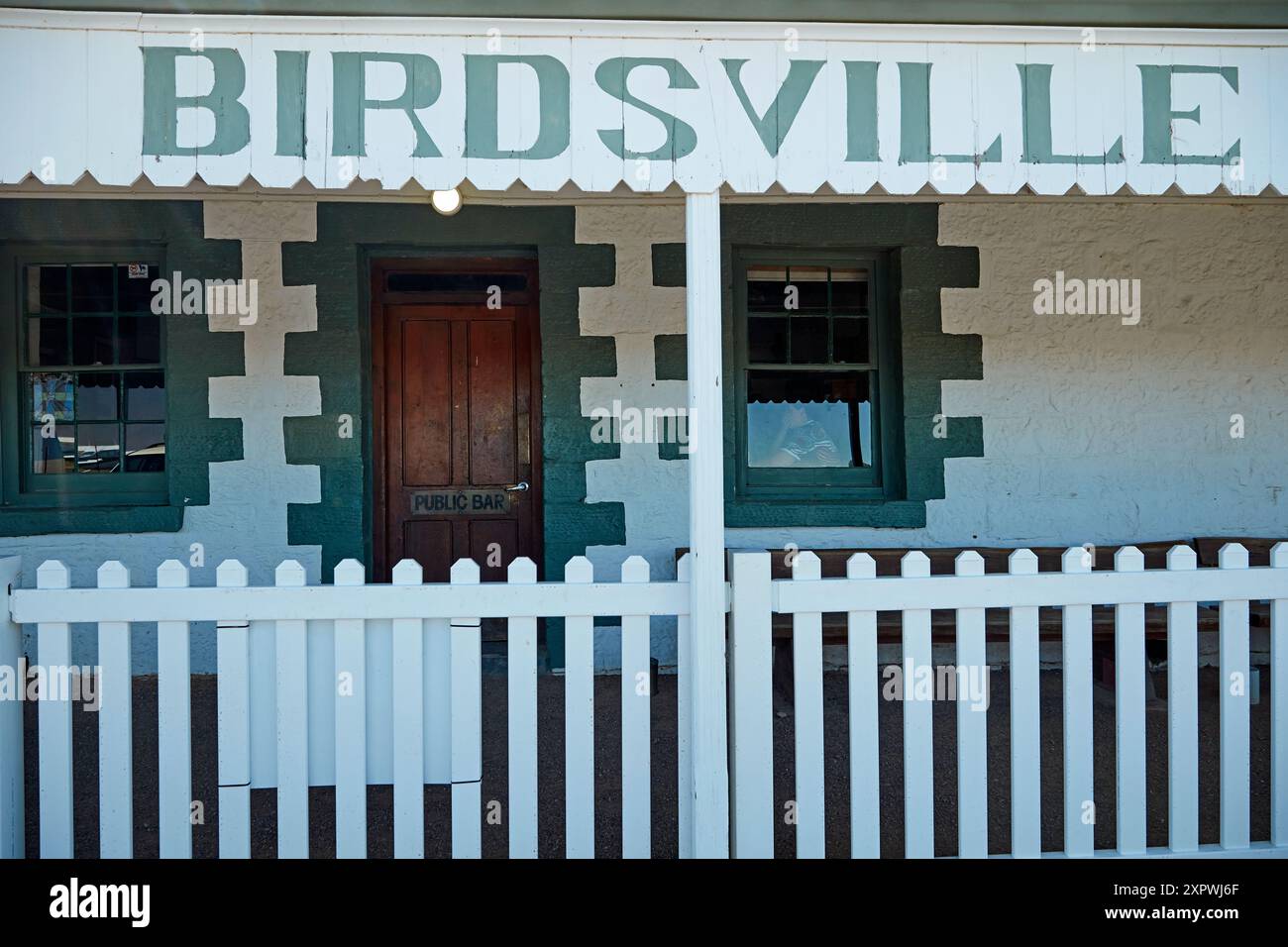 Birdsville Hotel (1884) Birdsville, Outback Queensland, Australie Banque D'Images