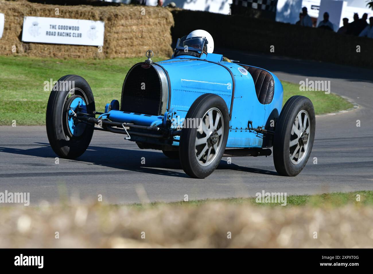 Julian Majzub, Bugatti type 35B, Une sélection de véhicules d'avant-guerre et d'après-guerre, y compris certains des premiers pilotes de Grand Prix, qui ont posé la pierre angulaire Banque D'Images