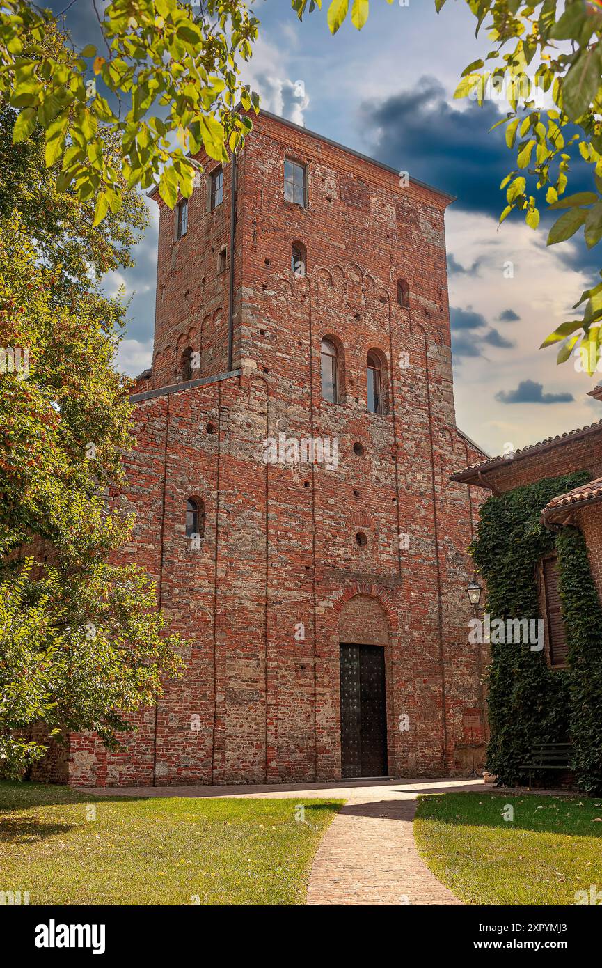 Italie Prov. Di Alessandria Sezzadio abbaye Santa Giustina Banque D'Images