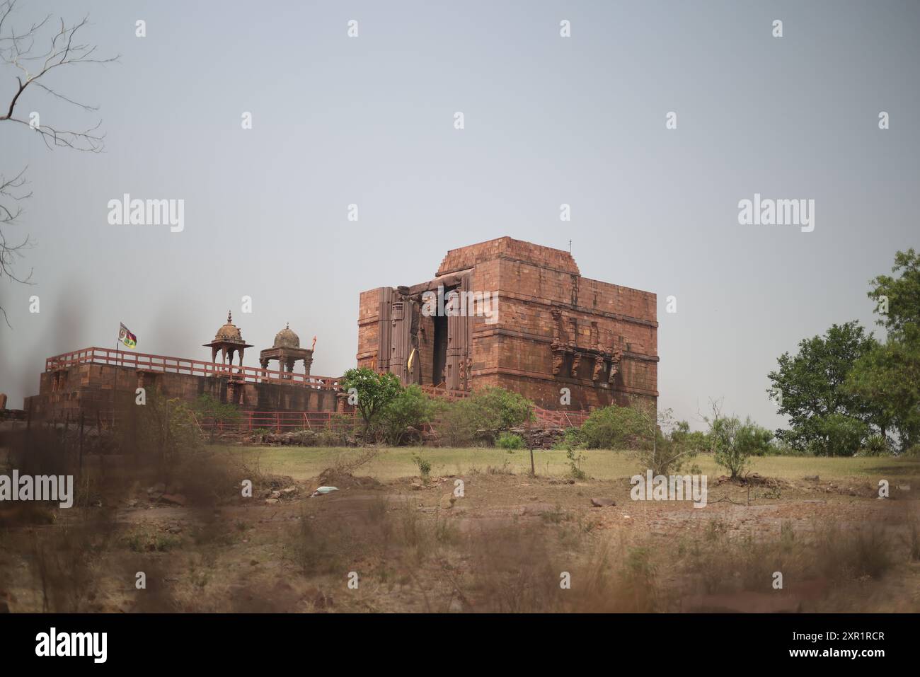 Le temple de Bhojeshwar Mahadev, également connu sous le nom de temple de Bhojpur, est un temple vieux de 1 000 ans à Bhopal, Madhya Pradesh dédié au Seigneur Shiva. J'ai tiré Banque D'Images