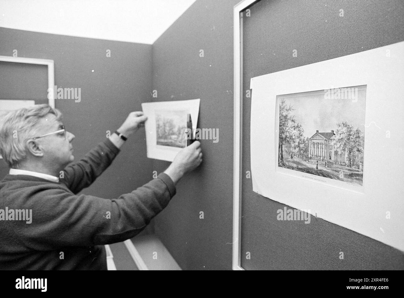 Exposition. Garden Prints, 18-11-1991, Whizgle Dutch News : images historiques sur mesure pour l'avenir. Explorez le passé néerlandais avec des perspectives modernes grâce à des images d'agences néerlandaises. Concilier les événements d'hier avec les perspectives de demain. Embarquez pour un voyage intemporel avec des histoires qui façonnent notre avenir. Banque D'Images