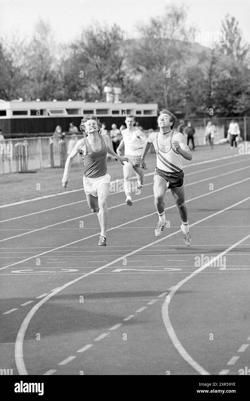 Athlétisme, 00-05-1980, Whizgle Dutch News : des images historiques sur mesure pour l'avenir. Explorez le passé néerlandais avec des perspectives modernes grâce à des images d'agences néerlandaises. Concilier les événements d'hier avec les perspectives de demain. Embarquez pour un voyage intemporel avec des histoires qui façonnent notre avenir. Banque D'Images