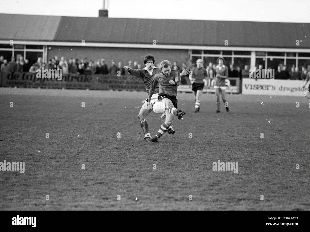 ADO'20 - ZVV, Football ADO, Heemskerk, 10-01-1981, Whizgle Dutch News : des images historiques sur mesure pour l'avenir. Explorez le passé néerlandais avec des perspectives modernes grâce à des images d'agences néerlandaises. Concilier les événements d'hier avec les perspectives de demain. Embarquez pour un voyage intemporel avec des histoires qui façonnent notre avenir. Banque D'Images