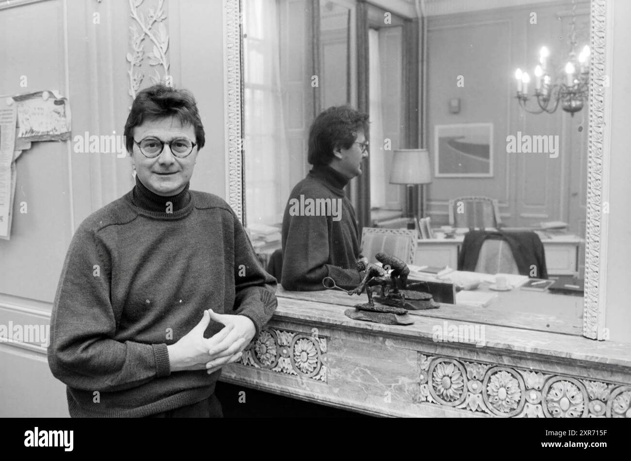 Exécutif provincial, exécutif provincial, Haarlem, Dreef 3, pays-Bas, 26-02-1988, Whizgle Dutch News : des images historiques sur mesure pour l'avenir. Explorez le passé néerlandais avec des perspectives modernes grâce à des images d'agences néerlandaises. Concilier les événements d'hier avec les perspectives de demain. Embarquez pour un voyage intemporel avec des histoires qui façonnent notre avenir. Banque D'Images