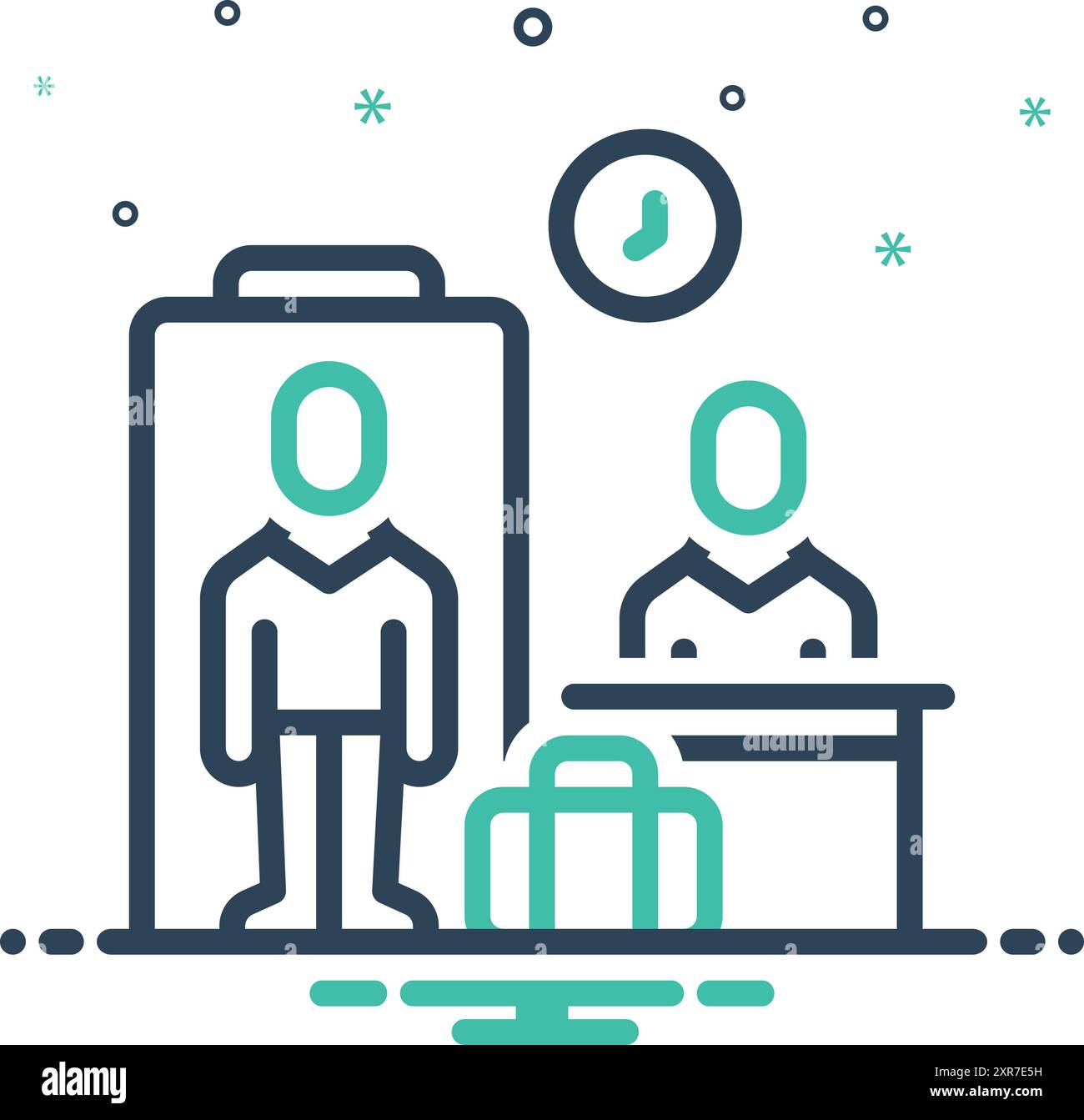 Icône d'enregistrement, vacances Illustration de Vecteur