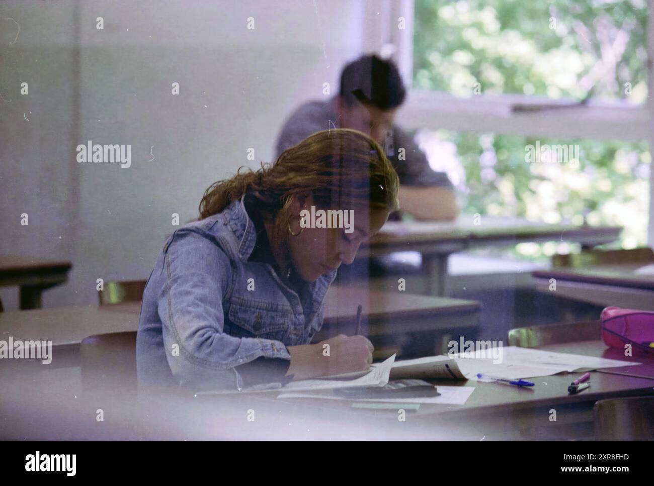 Candidats à l'examen, Whizgle Dutch News : images historiques adaptées pour l'avenir. Explorez le passé néerlandais avec des perspectives modernes grâce à des images d'agences néerlandaises. Concilier les événements d'hier avec les perspectives de demain. Embarquez pour un voyage intemporel avec des histoires qui façonnent notre avenir. Banque D'Images