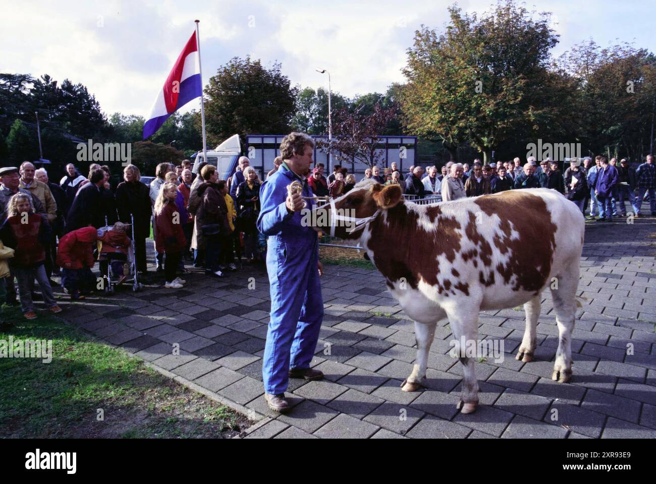 Pinkenveiling, Santpoort, Santpoort, 10-10-1997, Whizgle Dutch News : des images historiques sur mesure pour l'avenir. Explorez le passé néerlandais avec des perspectives modernes grâce à des images d'agences néerlandaises. Concilier les événements d'hier avec les perspectives de demain. Embarquez pour un voyage intemporel avec des histoires qui façonnent notre avenir. Banque D'Images