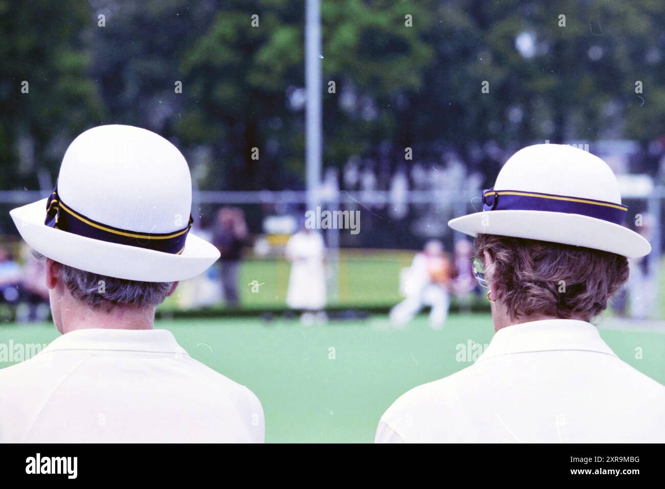 Bowls Ladies : pays-Bas - Angleterre, 26-06-1999, Whizgle Dutch News : images historiques sur mesure pour l'avenir. Explorez le passé néerlandais avec des perspectives modernes grâce à des images d'agences néerlandaises. Concilier les événements d'hier avec les perspectives de demain. Embarquez pour un voyage intemporel avec des histoires qui façonnent notre avenir. Banque D'Images