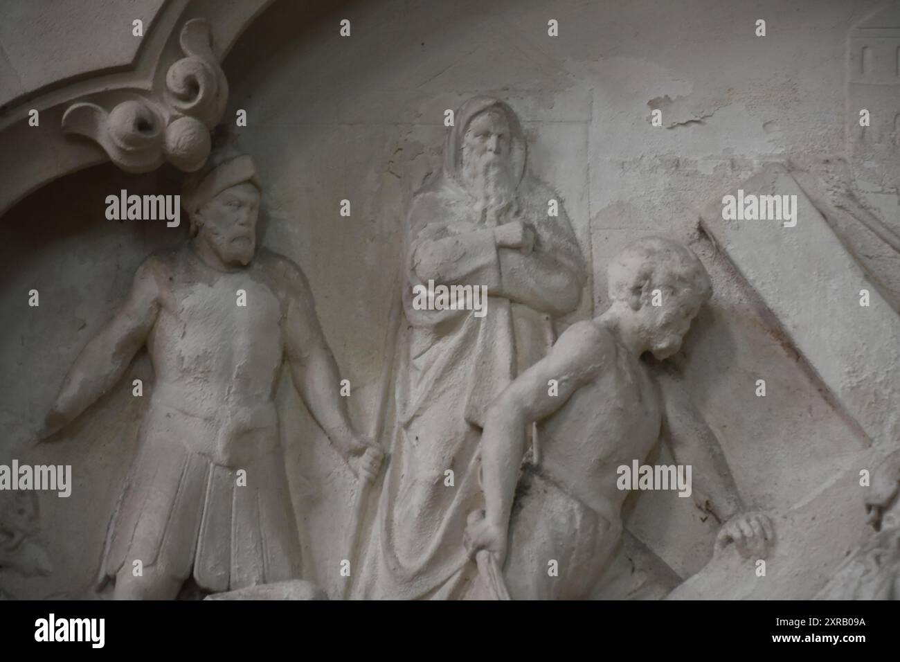 La basilique Sainte-Maxellende de Caudry est une basilique catholique, située à Caudry, dans le département du Nord, dans la région hauts-de-France. Banque D'Images