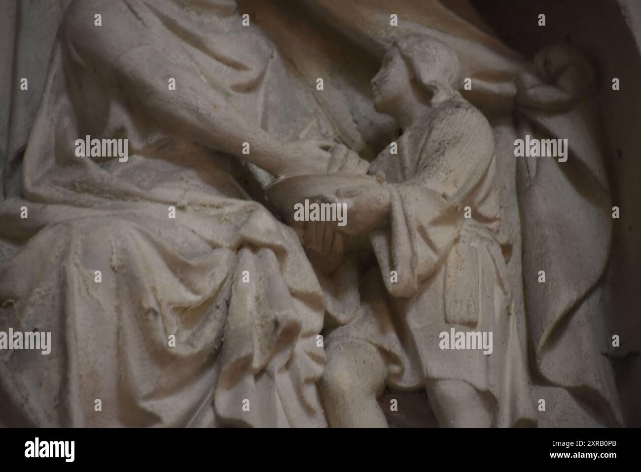 La basilique Sainte-Maxellende de Caudry est une basilique catholique, située à Caudry, dans le département du Nord, dans la région hauts-de-France. Banque D'Images