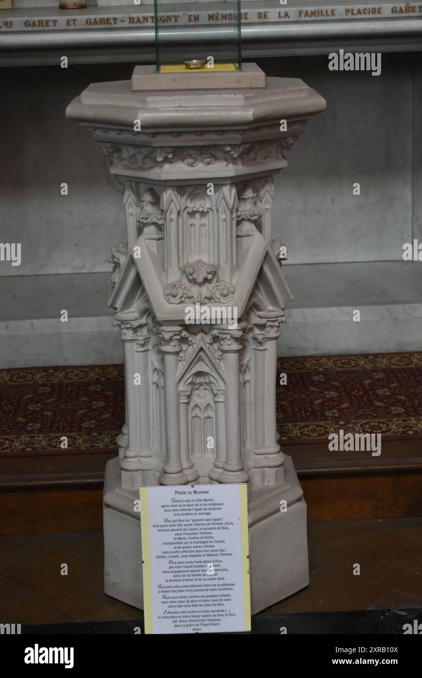 La basilique Sainte-Maxellende de Caudry est une basilique catholique, située à Caudry, dans le département du Nord, dans la région hauts-de-France. Banque D'Images