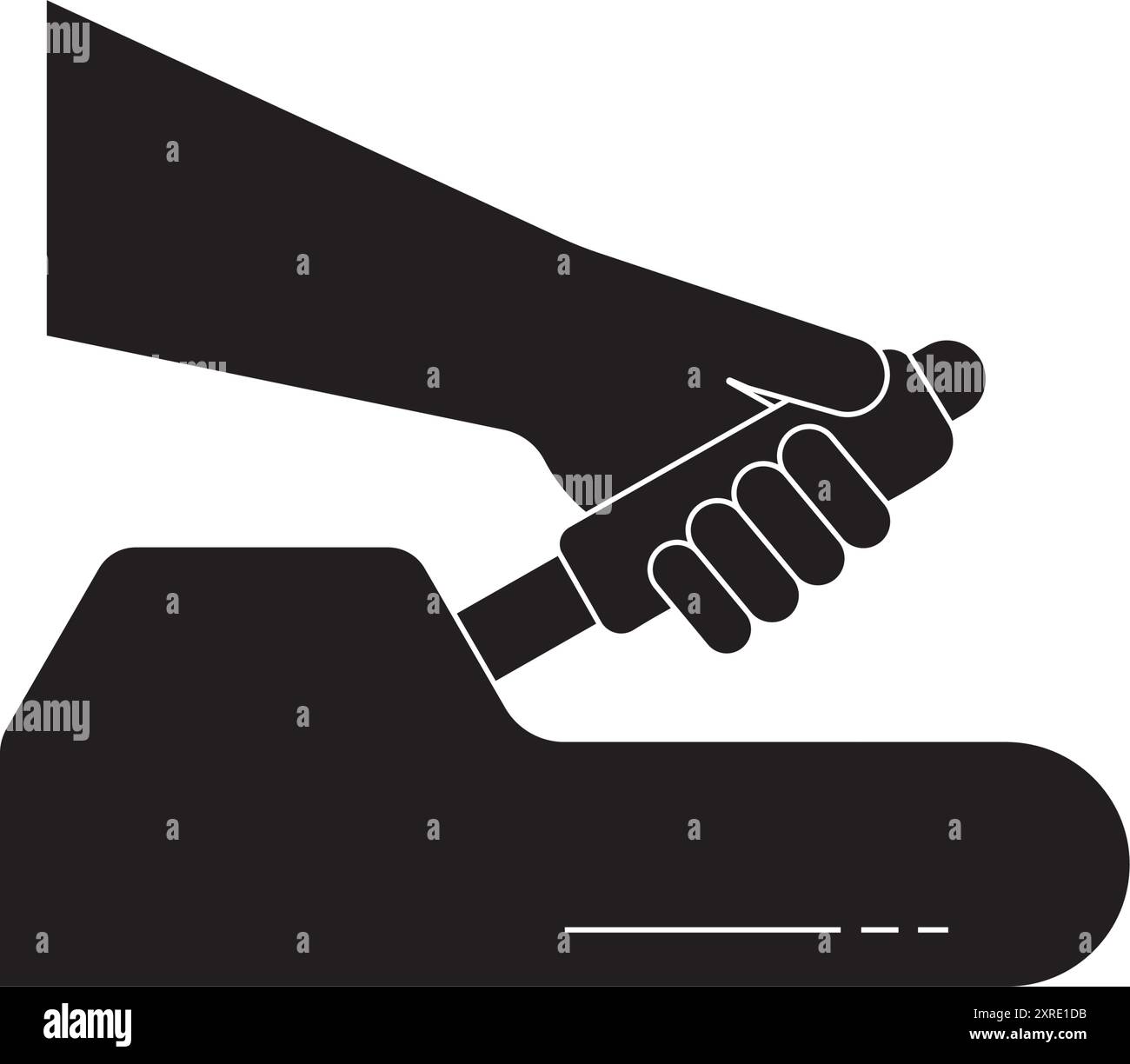 Symbole de frein à main icône illustration élément conception Illustration de Vecteur