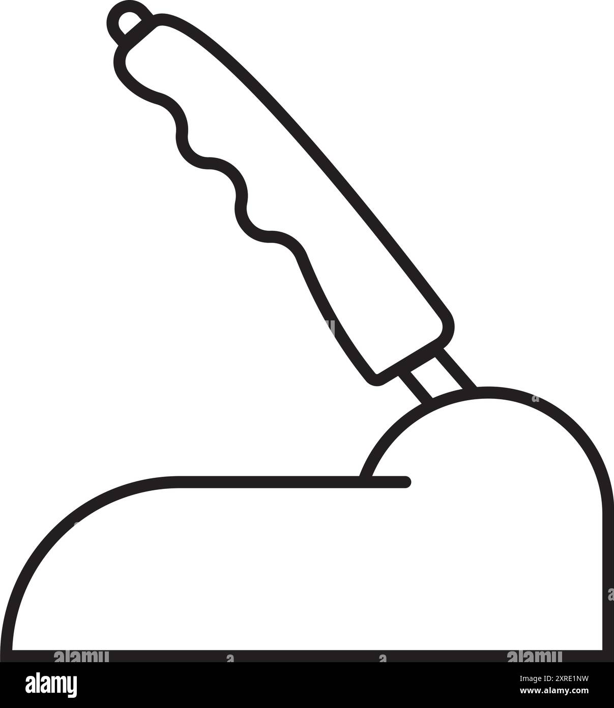 Symbole de frein à main icône illustration élément conception Illustration de Vecteur