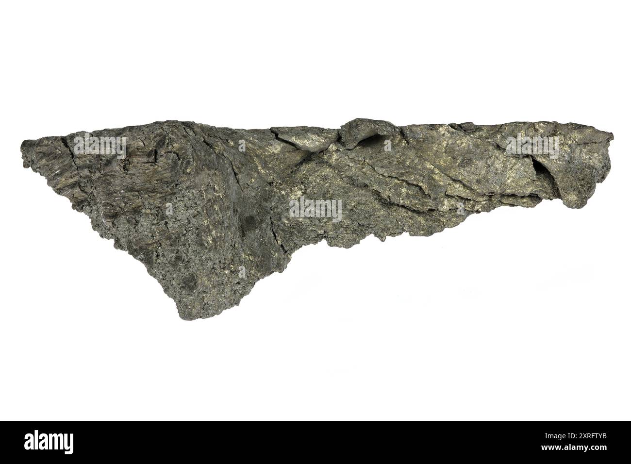 99,95% gadolinium fin isolé sur fond blanc Banque D'Images