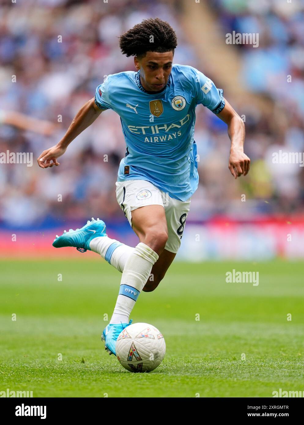 Maillot Manchester City Signé Rico Lewis - Certificat D'Authenticité, Saison Gagnante 22/23