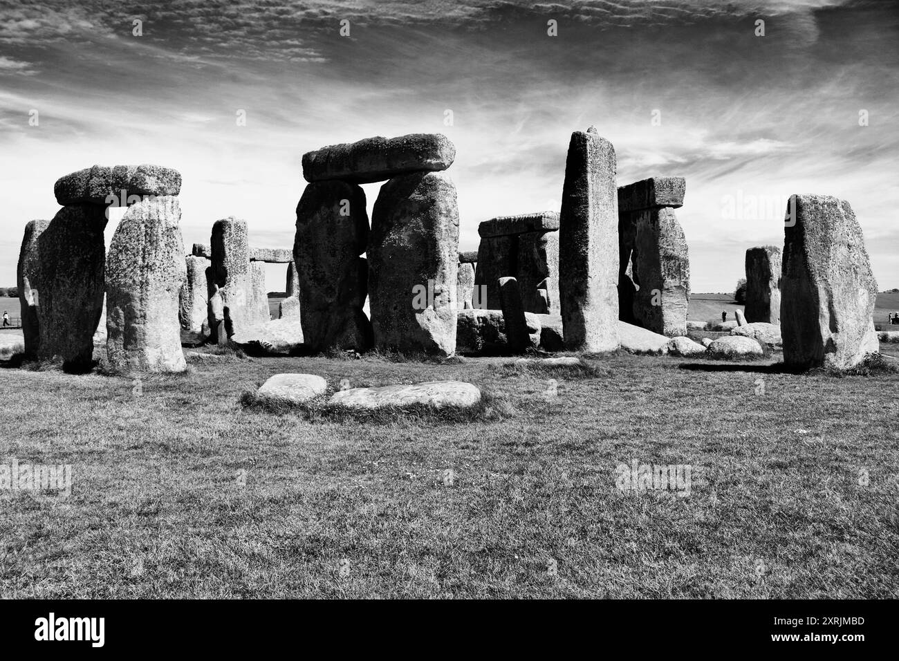 Stonehenge, en Angleterre Banque D'Images