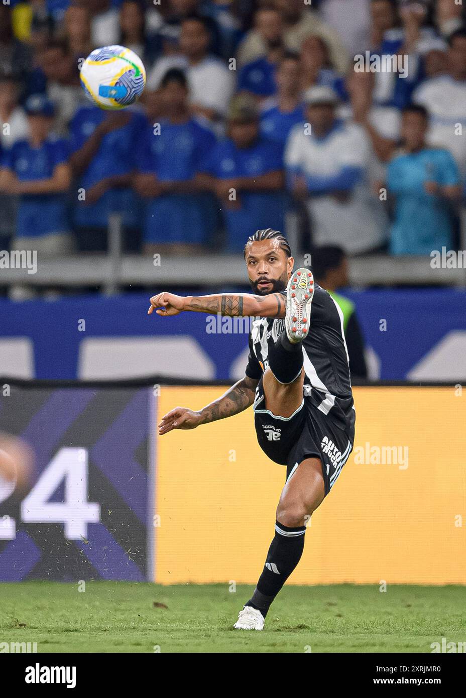 Belo Horizonte, Brésil. 10 août 2024. Otavio de l'Atletico Mineiro, lors du match entre Cruzeiro et l'Atletico Mineiro, pour la Serie A 2024 brésilienne au stade Mineirao, à Belo Horizonte le 10 août. Photo : Gledston Tavares/DiaEsportivo/Alamy Live News crédit : DiaEsportivo/Alamy Live News Banque D'Images