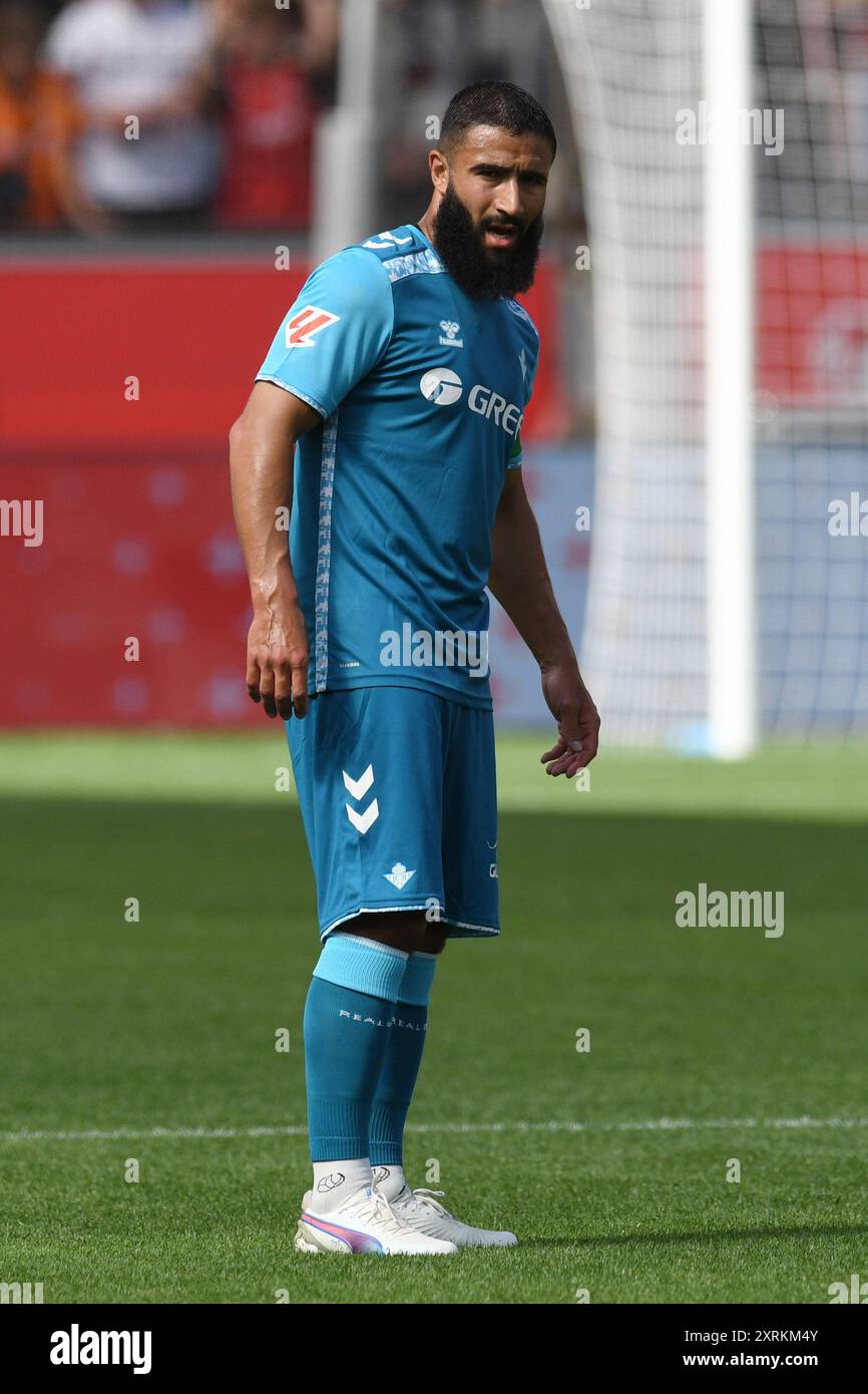 Nabil Fekir ( Real Betis Sevilla ). GER, Bayer 04 Leverkusen vs Real Betis Sevilla, Fussball, Testspiel, Spielzeit 2024/2025, 10.08.2024 LA RÉGLEMENTATION DFL INTERDIT TOUTE UTILISATION DE PHOTOGRAPHIES COMME SÉQUENCES D'IMAGES ET/OU QUASI-VIDÉO Foto : Eibner-Pressefoto/Thomas Thienel Banque D'Images