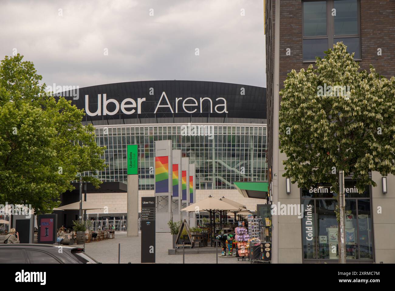 Uber Arena (anciennement Mercedes-Benz Arena) à Berlin, Allemagne, Europe Banque D'Images