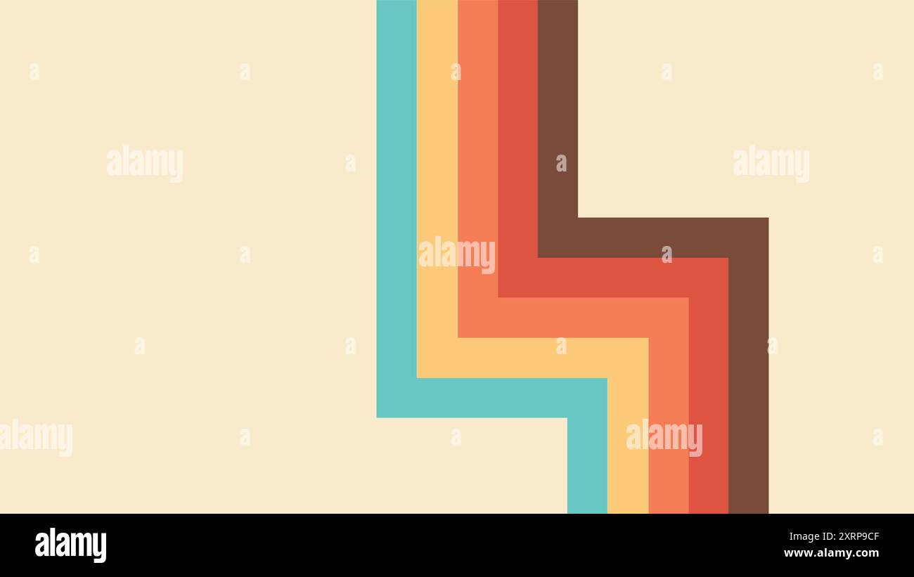 Fond abstrait rétro design vintage unique Illustration de Vecteur