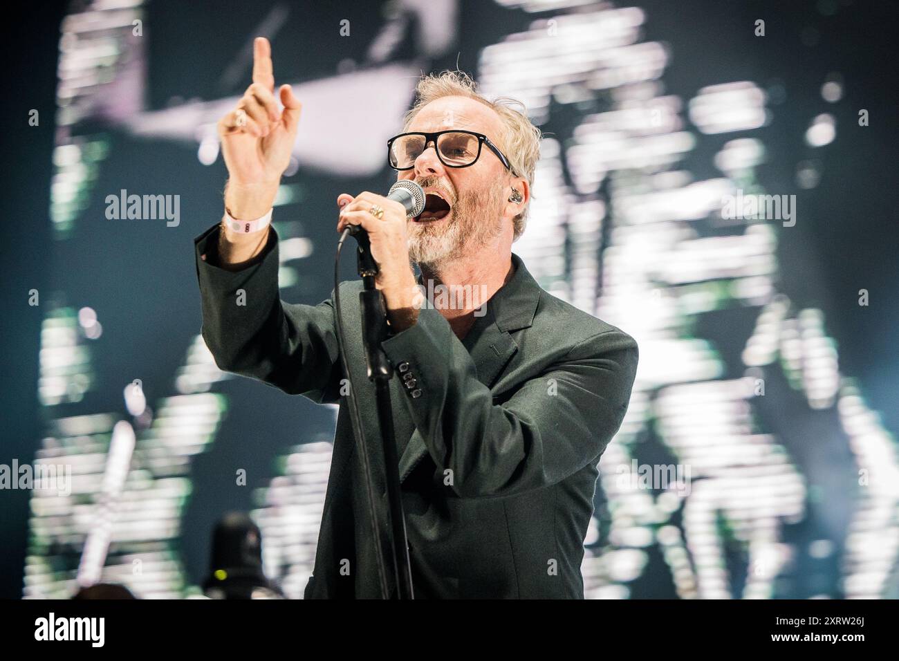 Matt Berninger du National Banque D'Images