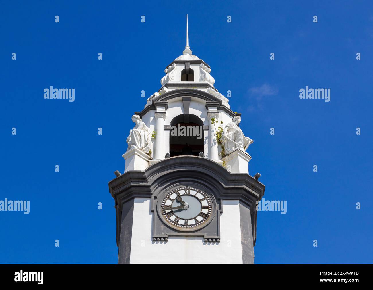 La tour d'horloge commémorative Birch, Perak, Ipoh, Malaisie Banque D'Images