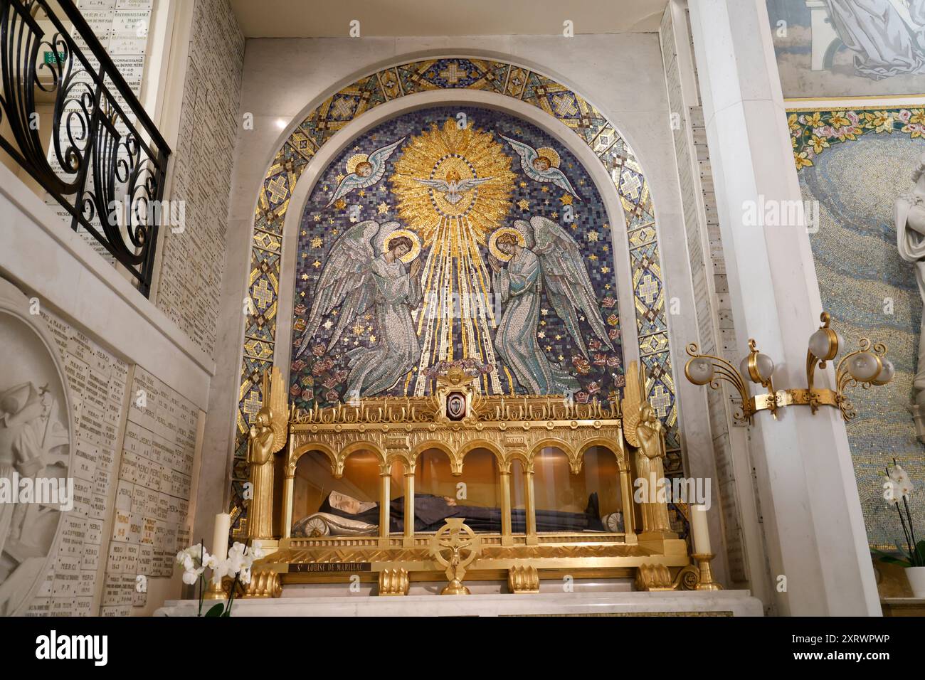 LA CHAPELLE DE NOTRE DAME DE LA MÉDAILLE MIRACULEUSE Banque D'Images