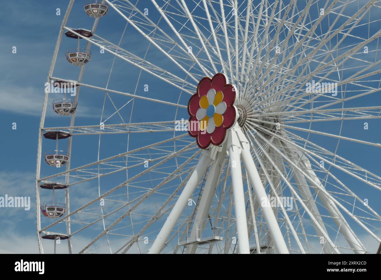 Carrousel- amusentment et plaisir à la foire funéraire Banque D'Images