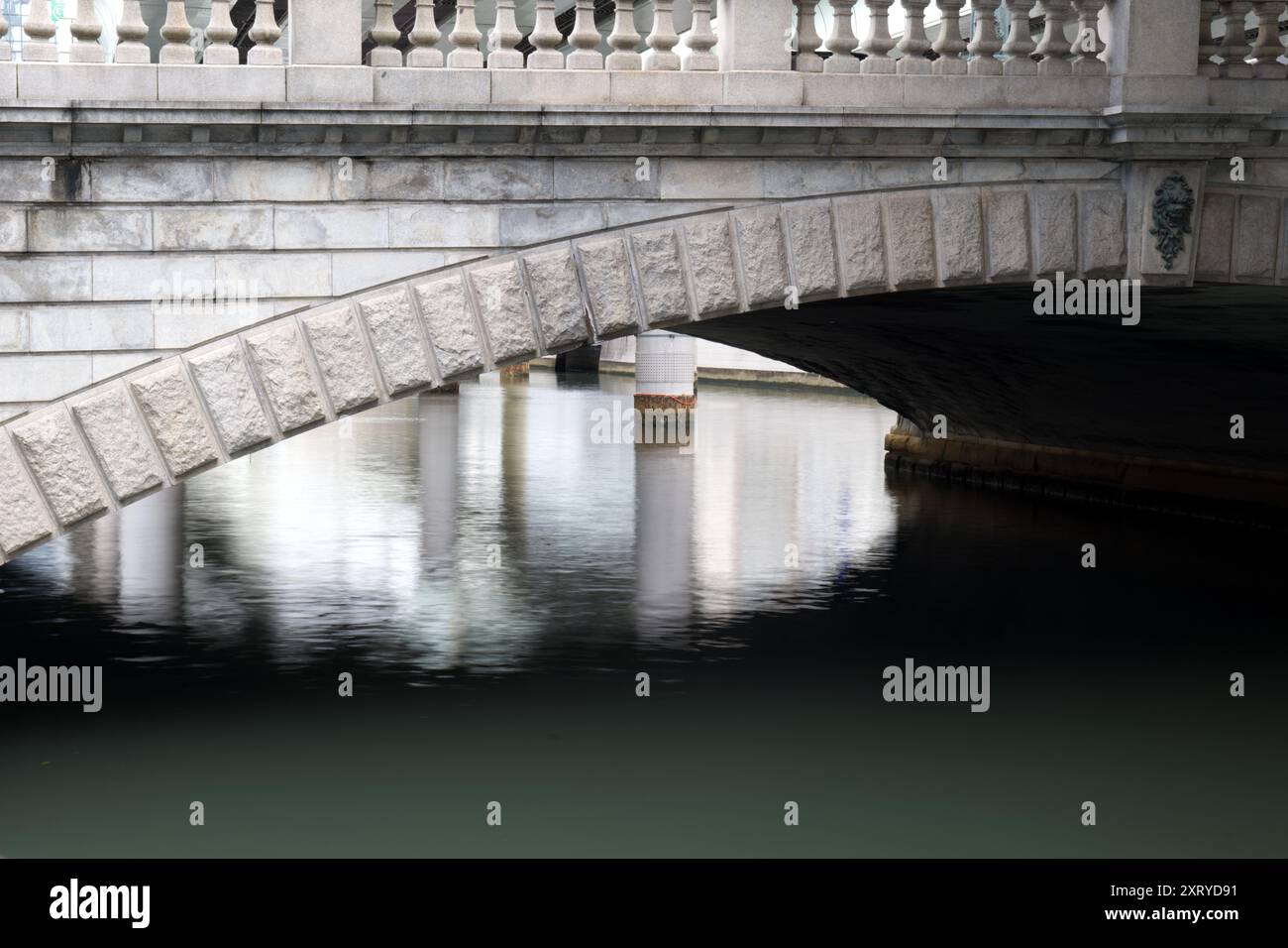 Pont Nihonbashi, Tokyo, Japon. Ancien repère d'Edo Banque D'Images