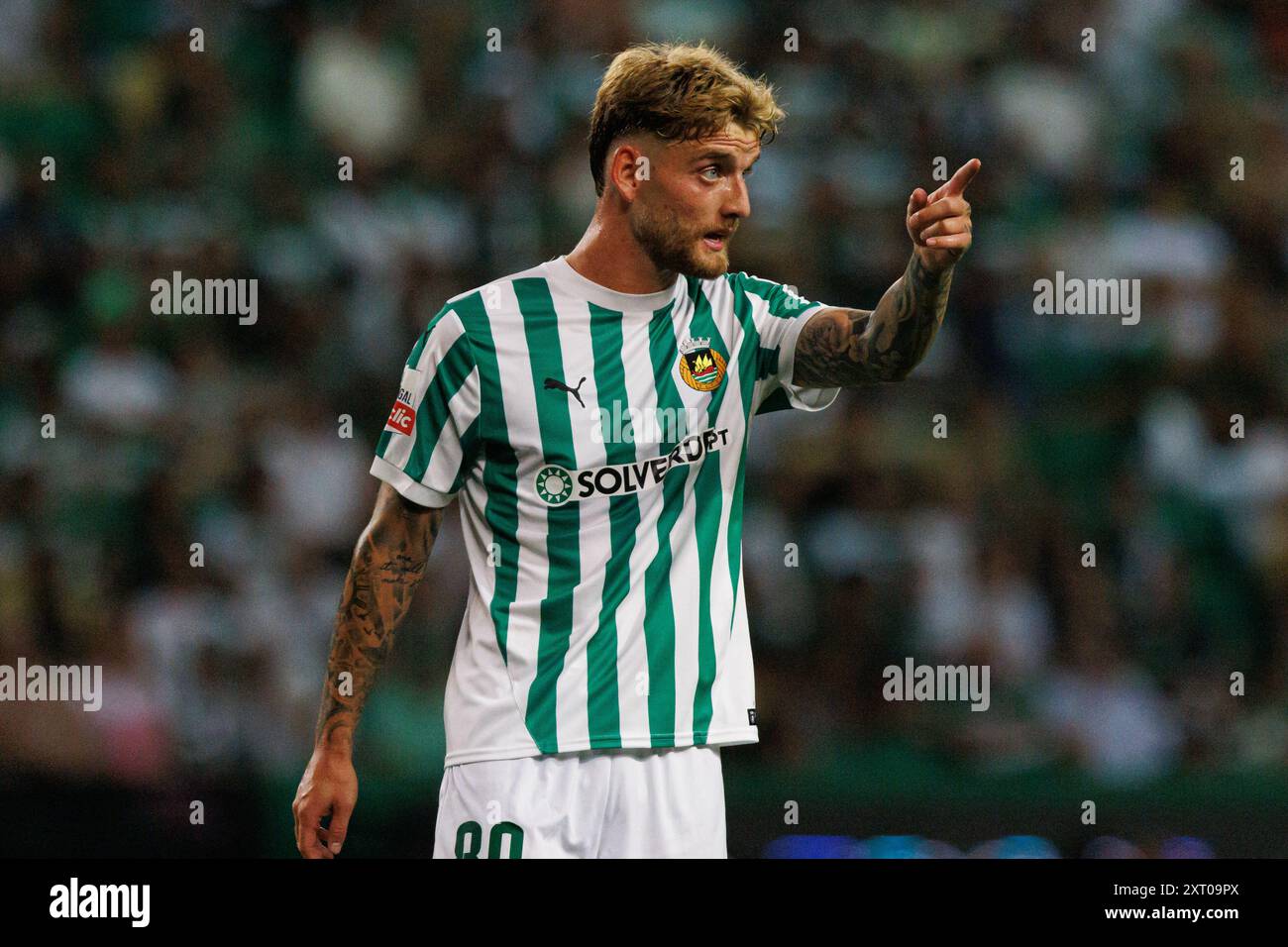 OLE Pohlmann pendant le match de Liga Portugal entre les équipes de Sporting CP et Rio Ave FC à Estadio Jose Alvalade (Maciej Rogowski) Banque D'Images