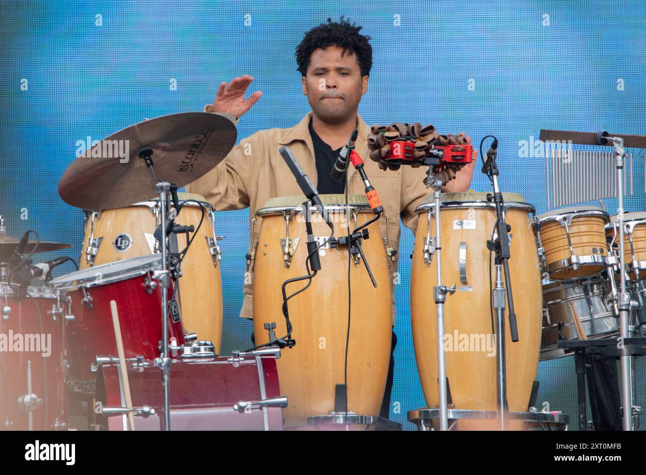 BADBADNOTGOOD se produit au Outside Lands 2024 Music and Arts Festival qui se tient au Golden Gate Park le 11 août 2024 à San Francisco, Californie. Photo : Picture Happy/imageSPACE/SIPA USA crédit : SIPA US/Alamy Live News Banque D'Images