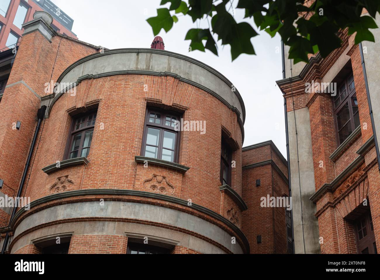 Bâtiment historique à Yuanmingyuan Road, Shanghai, Chine. Banque D'Images