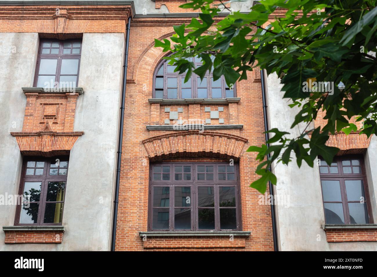 Bâtiment historique à Yuanmingyuan Road, Shanghai, Chine. Banque D'Images